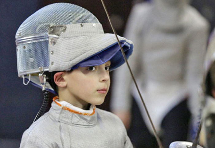 Photo of young Leo Morghan from Bergamo, Italy